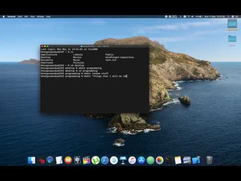 Directory making using Terminal (mkdir) - Exercise 0