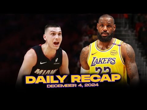 The Return Of The King  | NBA's Daily Recap Show | Dec 4, 2024