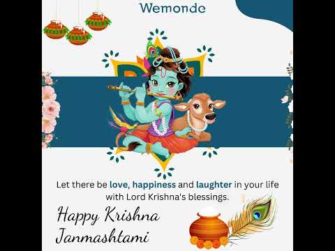 Happy Shri Krishna Janmashtami 2023 💐