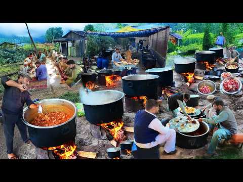 Stunning Couple Marriage Ceremony in Afghanistan | Village wedding | Kabuli Pulao recipe