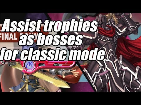 Can assist trophies and stage hazards be classic mode bosses? - Super Smash Bros Ultimate