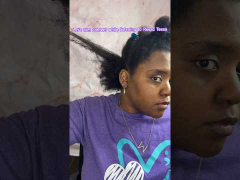 Content Day Chronicles #contentcreator #naturalhair #naturalhaircare  #reesateesa ￼#ytshort