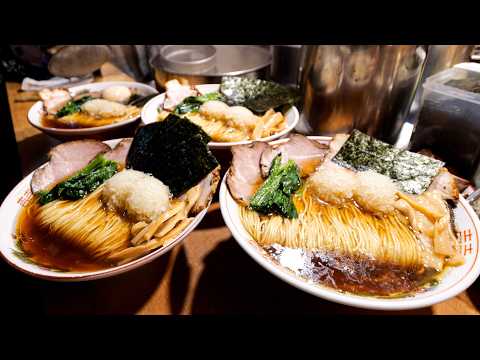 50 Bowls in 1 Hour! A Late-Night Ramen Food Cart Selling 250 Bowls in 5 Hours丨Japanese Street Food