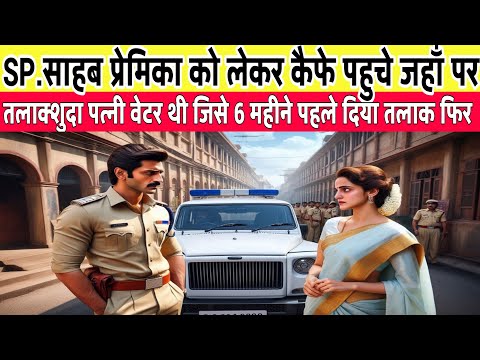SP साहब अपनी प्रेमिका को लेकर कैफे पहुचे जहां पर तलकशुदा पत्नी वेटर थी फिर जो हुआ Heartouching story