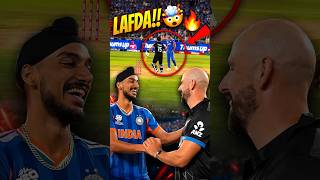Final Match Me Arshdeep Singh Ne Daryl Mitchell Ko Ball Kyun Maari? 😱🔥 #shorts