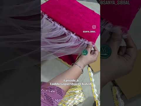 Episode-8 Laddu Gopal Shayan Kaksh 🪈✨️ #diy #laddugopal #reels