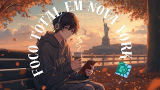 Lofi to study with focus | Statue of Liberty at sunset 🗽 | Ep. #06