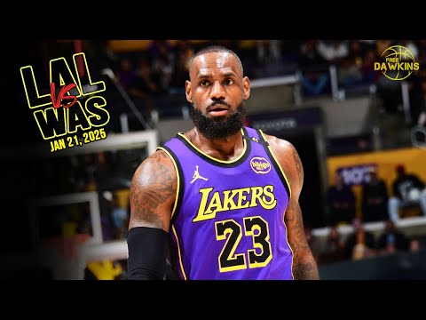 Los Angeles Lakers Full Team Highlights vs Wizards | Jan 21, 2025 | FreeDawkins