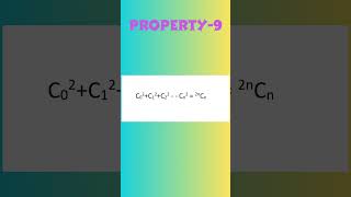 Properties of Binomial Coefficients part-2 #jee2024 #jeeadvanced #jeemains #mathematics #jee2025