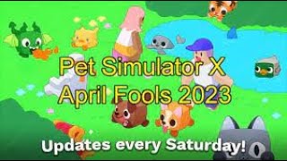 *** SECRET AREA*** NEW APRIL FOOLS UPDATE  #pet  #pets #petsimx #petsimulatorxhack #aprilfools #fun