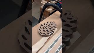 Let’s make a walnut pine cone trivet with the Shaper Origin…