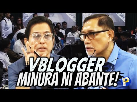 "NAMU!" minura ni Abante ang absent na Vblogger at tinawag na "Takot humarap"