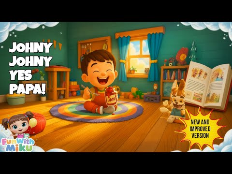 Johny Johny Yes Papa 🔥 | Baby Song for Kids | Top Nursery Rhymes 2025- Fun with Miku 
