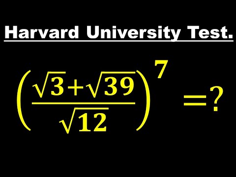 Harvard University Admission Test Method 2 | Can You Solve This? | Admission Test.