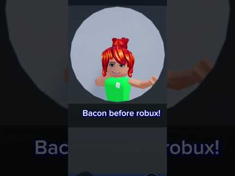 Bacon girl before and after robux!! #music #beats #hiphop #roblox