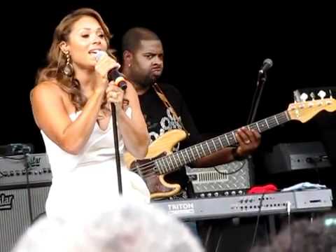 Tamia Singing "Officially Missing You" at Central Park SummerStage