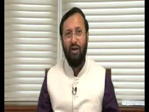 Honourable Union Minister Prakash Javdekar Testimonial