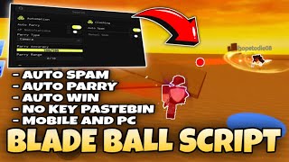 Blade Ball Script - AUTO SPAM, SKIN CHANGER, AUTO PARRY, AUTO WIN, AUTO STREAKS & MORE PASTEBIN!