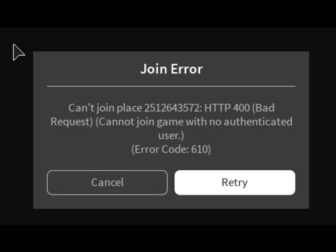 The Https Error On Roblox.