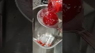Strawberry Crush Milkshake | Strawberry Shake #strawberry #healthydrink #shorts #rasoitips
