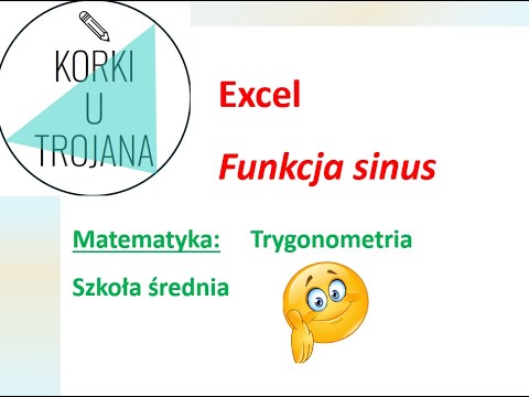 Trygonometria w Excelu - sinus