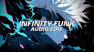 Infinity Funk Edit Audio {Epic Version} Gojo And Sukuna 💥🥶