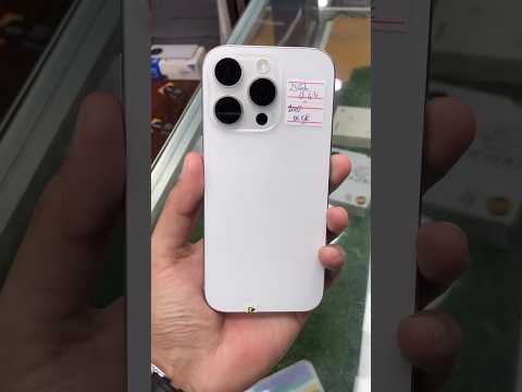 Limited Stock iPhone 16 Pro 256GB JV Non-PTA 100% Health Cell Korner Amma Tower Saddar 0332-3387994