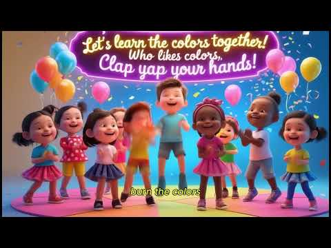 Learn Colors with Music! 🎶 Fun & Easy Song for Kids