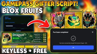 [FIXED🐲] GamePass Gifter Script Blox Fruits Script! 🔥 | NO KEY • UNDETECTED • OVERPOWERED