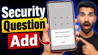 How to Add Email ID & Security Question in Privacy Password | OPPO, Vivo, Realme