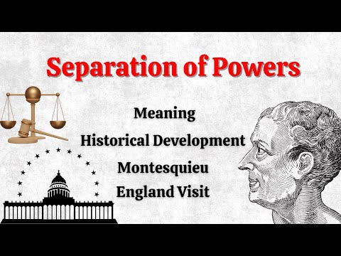 Theory Separation Of Power || Montesquieu