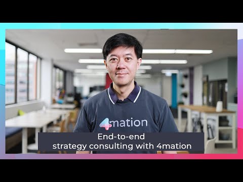 End-to-end strategy consulting with 4mation