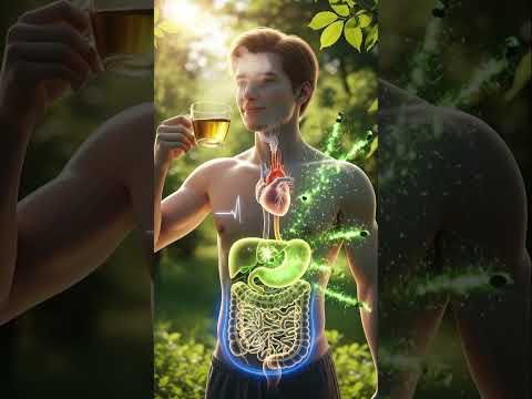 "What Happens Inside Your Body When You Drink Green Tea"..!! Amazing AI Health Digestion Journey..!!