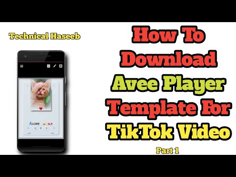 tiktok video kiliye best tamplate download kary apne mobile se