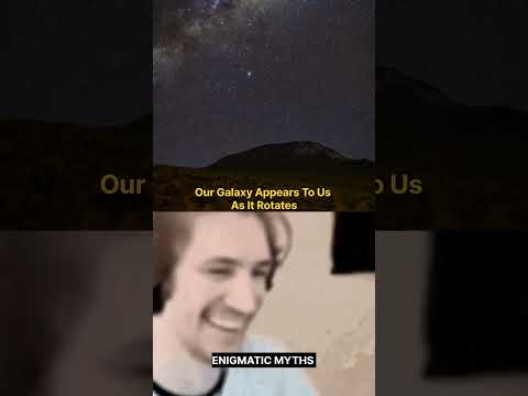 what ordinary people see | How Galaxy Rotates #space #spacefacts #shorts