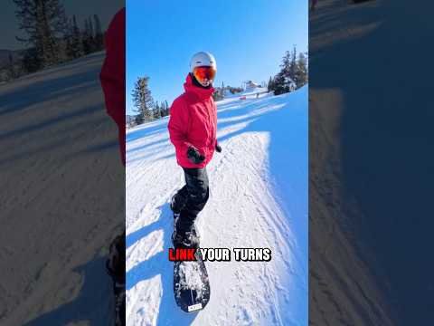 Link your turns better - Part 1 ​⁠@outdoormasterUS ​⁠@clewsnowboarding #snowboarding