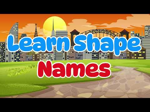 Learn Shapes like Circles🟠, Squares🟦 & More! 🚀 #learningshapes