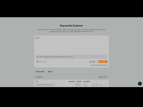 How to Export Keyword Graphs in Ahrefs