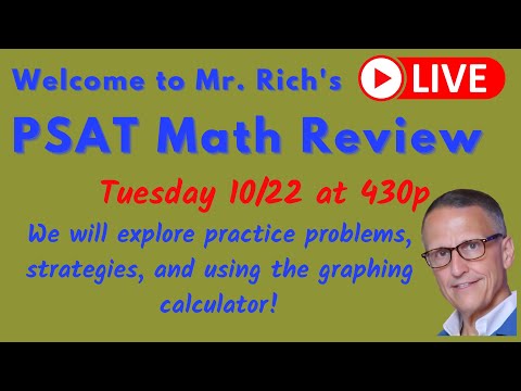 PSAT Math Review!