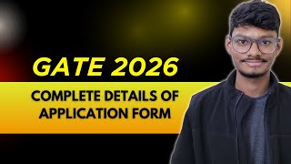 How To Fill GATE 2026 Application Form? || Complete Details || PrepFusion