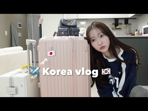 [Vlog] Emergency return vlog🥹💨Leave Korea for a while and stay in Japan🏠🇯🇵