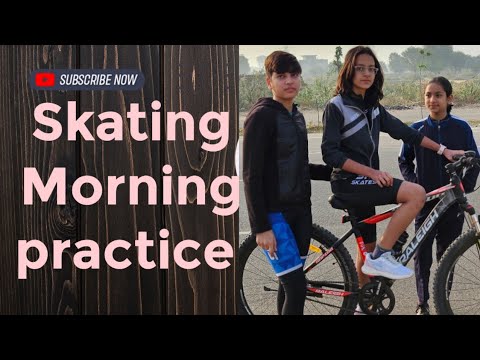 Skating Morning Practice ✨ #skatingchannel #skater #ytvideo #skating #viralvideo @skatermahira