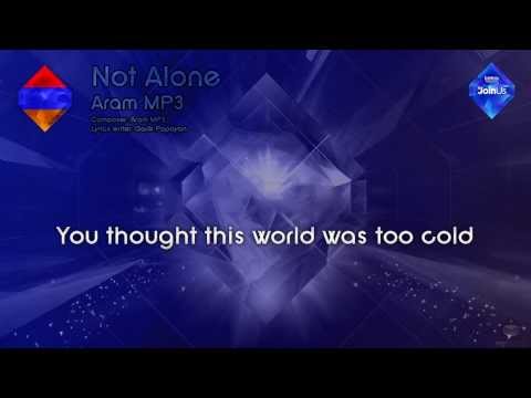 Aram MP3 - "Not Alone" (Armenia)
