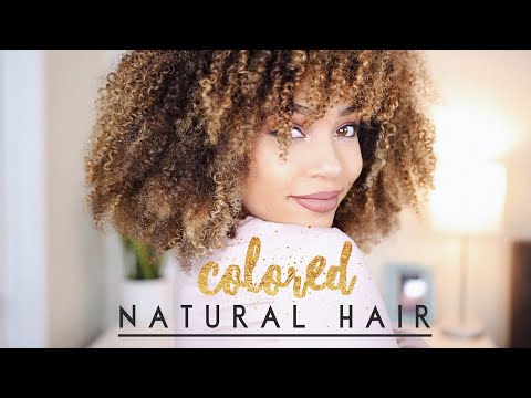How To Maintain Colored Natural Hair + Favorite Hair Products 2018