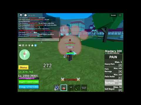blox fruits pain combo