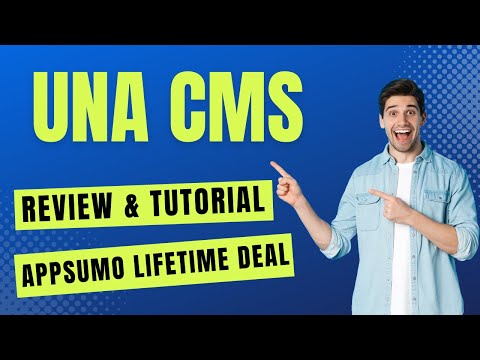 UNA CMS Review & Tutorial - How To Use UNA CMS AppSumo Lifetime Deal