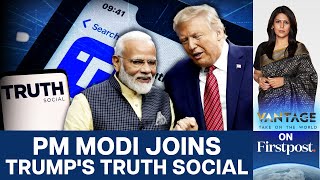 Indian PM Modi Joins Donald Trump's Truth Social | Vantage with Palki Sharma | N18G