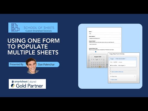 Using One Form to Populate Multiple Sheets in Smartsheet | Smartsheet Tutorial