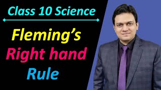 Fleming's Right hand Rule Class 10 Science