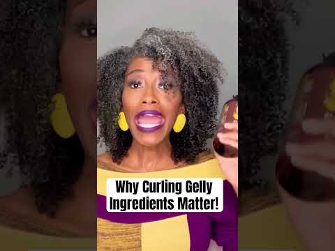 Curling Gelly Ingedients Matter! #hairproducts #naturalhair